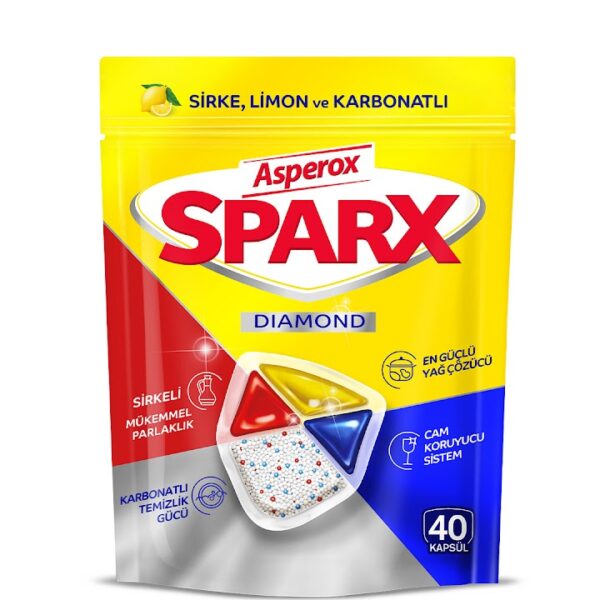 ASPEROX SPARX DISHWASHER TABLETS 40' SHE